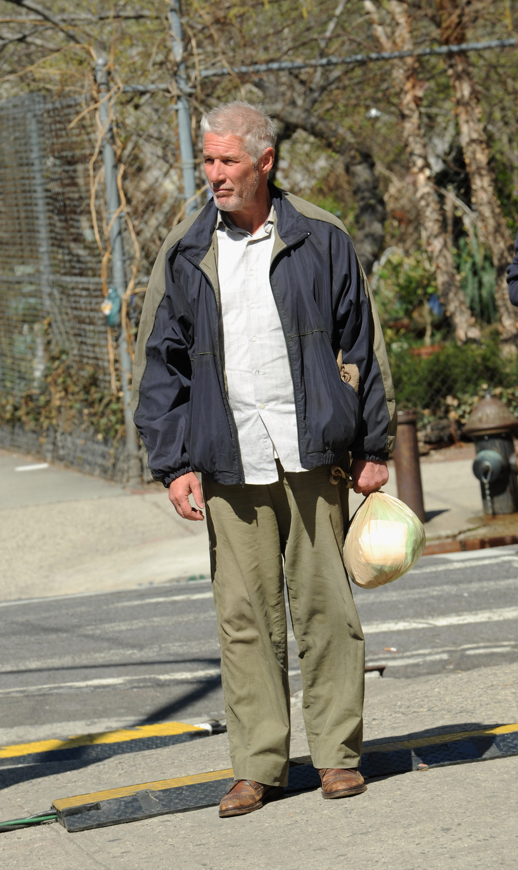 The actor on the set of "Time Out Of Mind," in 2014 | Source: Getty Images