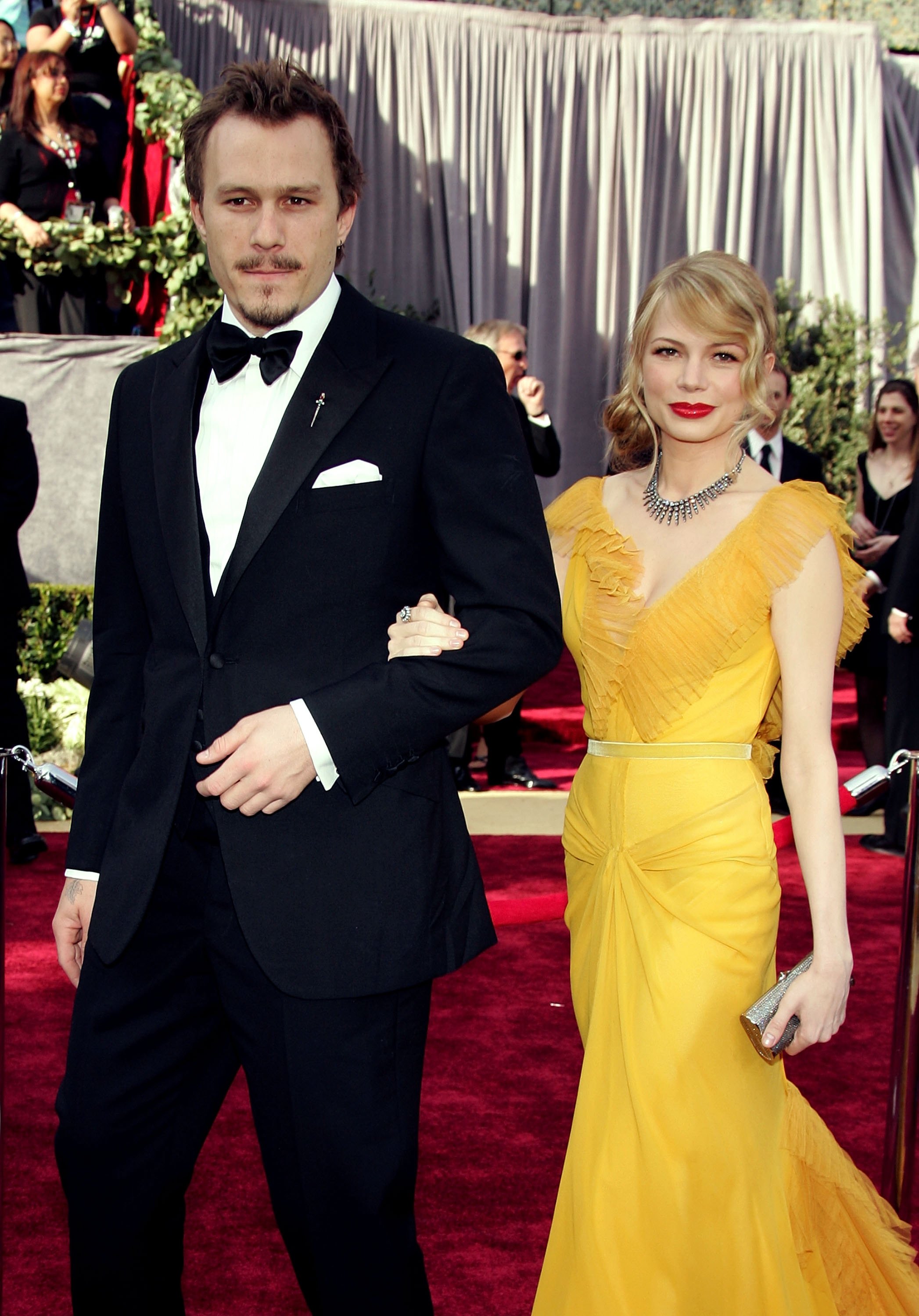 Heath Ledger and Michelle Williams at the 78th Annual Academy Awards in Hollywood, California on March 5, 2006 | Source: Getty Images