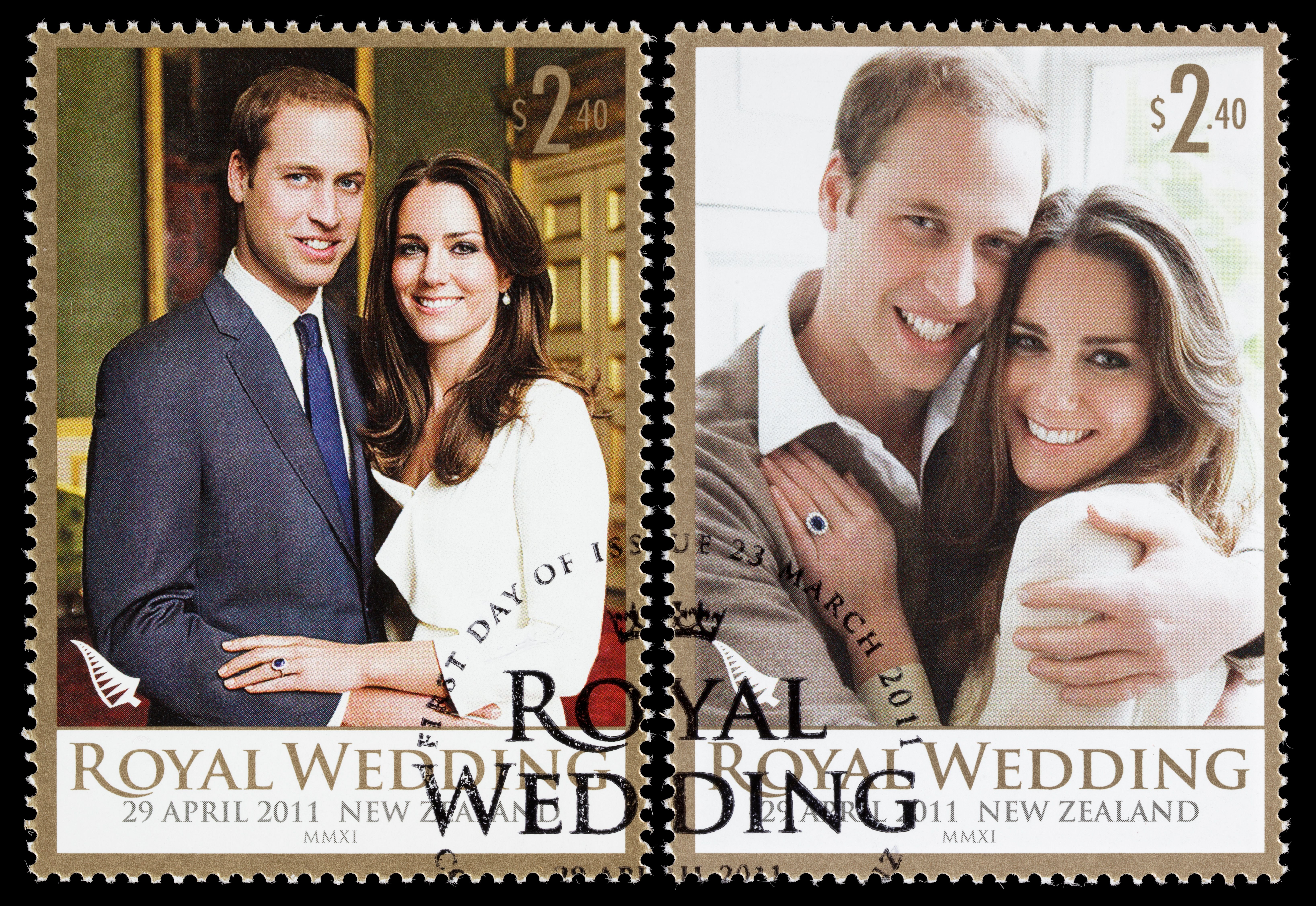 Photo of Prince William and Kate Middleton's wedding invitation | Photo: Getty Images