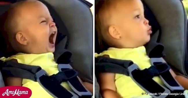 Adorable baby gives a spectacular performance of a popular song and it's amazing
