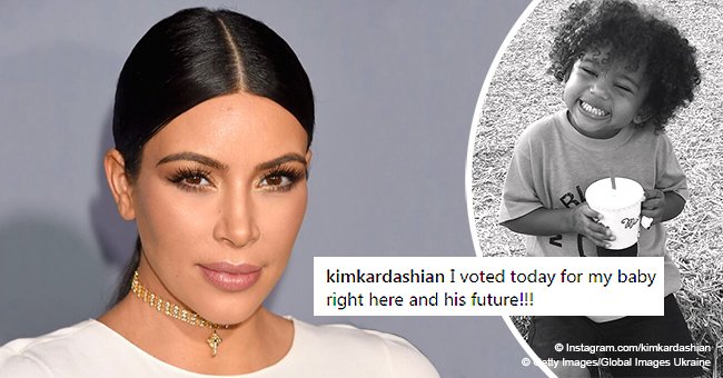 Kim K. gets slammed for forgetting 2 daughters while voting for son Saint's future on Election Day