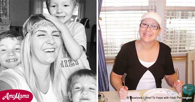 Woman shares powerful message to people that say she is missing her dead mom 'too much'