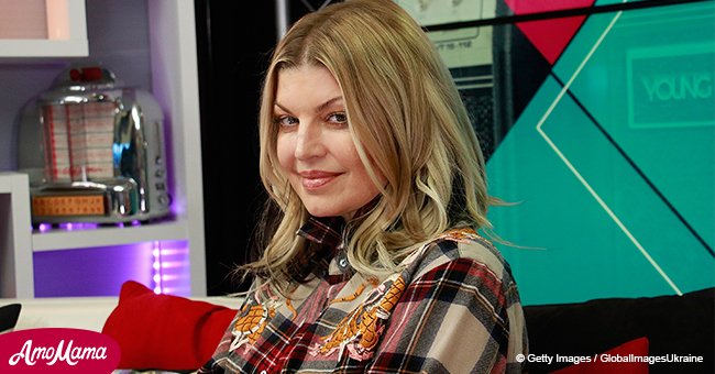 Fergie shares photo with look-alike son in matching sunglasses