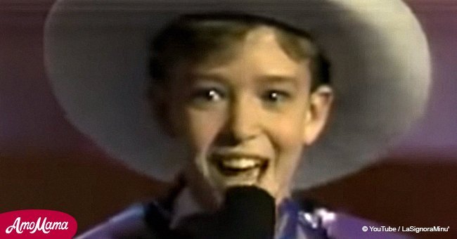 Little Justin Timberlake performs an Alan Jackson classic in a cute cowboy outfit