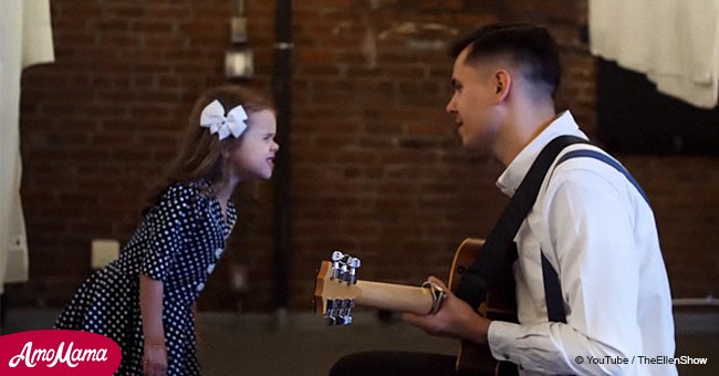 Claire Crosby sings beautiful song with dad and their magnificent duo goes viral