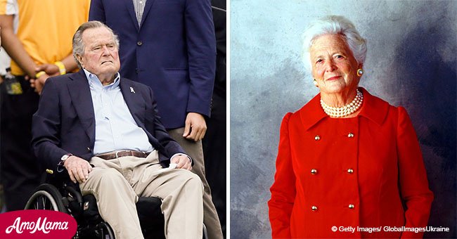 People wonder about George H.W. Bush's hospitalization: is it a 'broken heart?