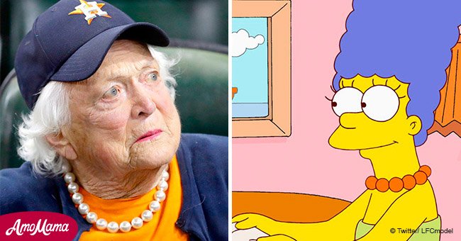 Barbara Bush's letter to Marge Simpson revealed after former First Lady's death 