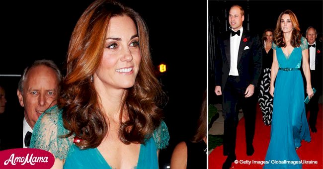 Kate Middleton recycle une robe de 6 ans alors qu'elle exhibe ses bras toniques en manches de dentelle