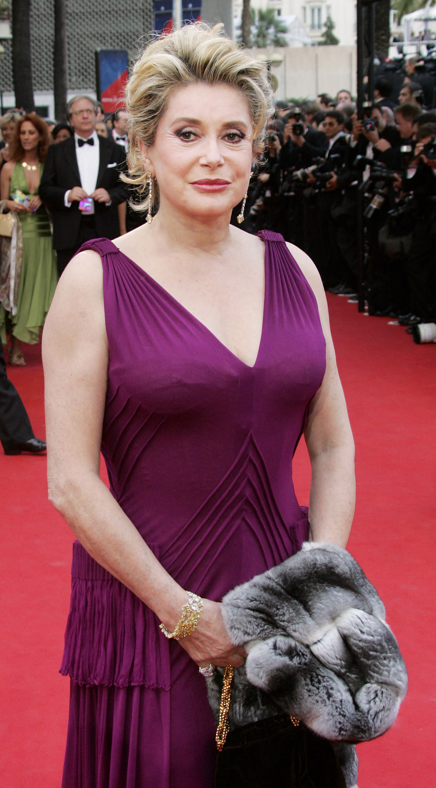 Catherine Deneuve at the 58th Cannes Film Festival on May 11, 2005, in France. | Source: Getty Images