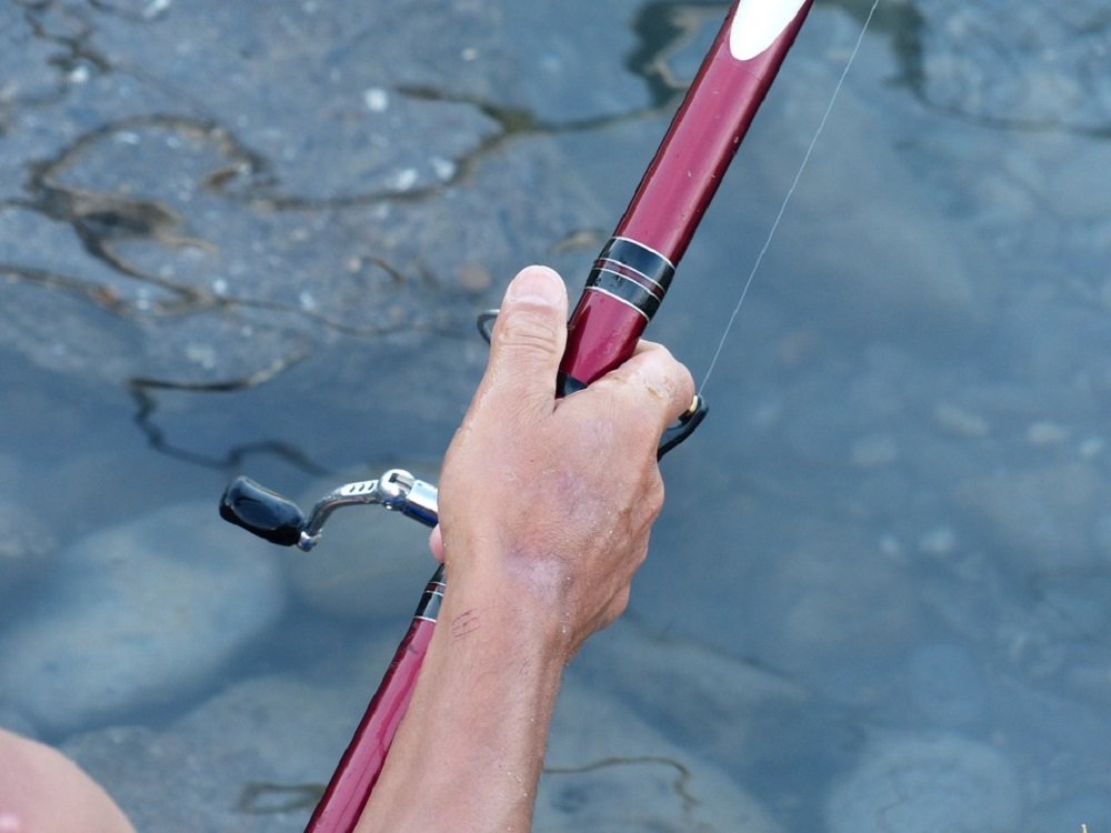 Man holding a fishing rod as he tries to fish. | Image: Pixabay