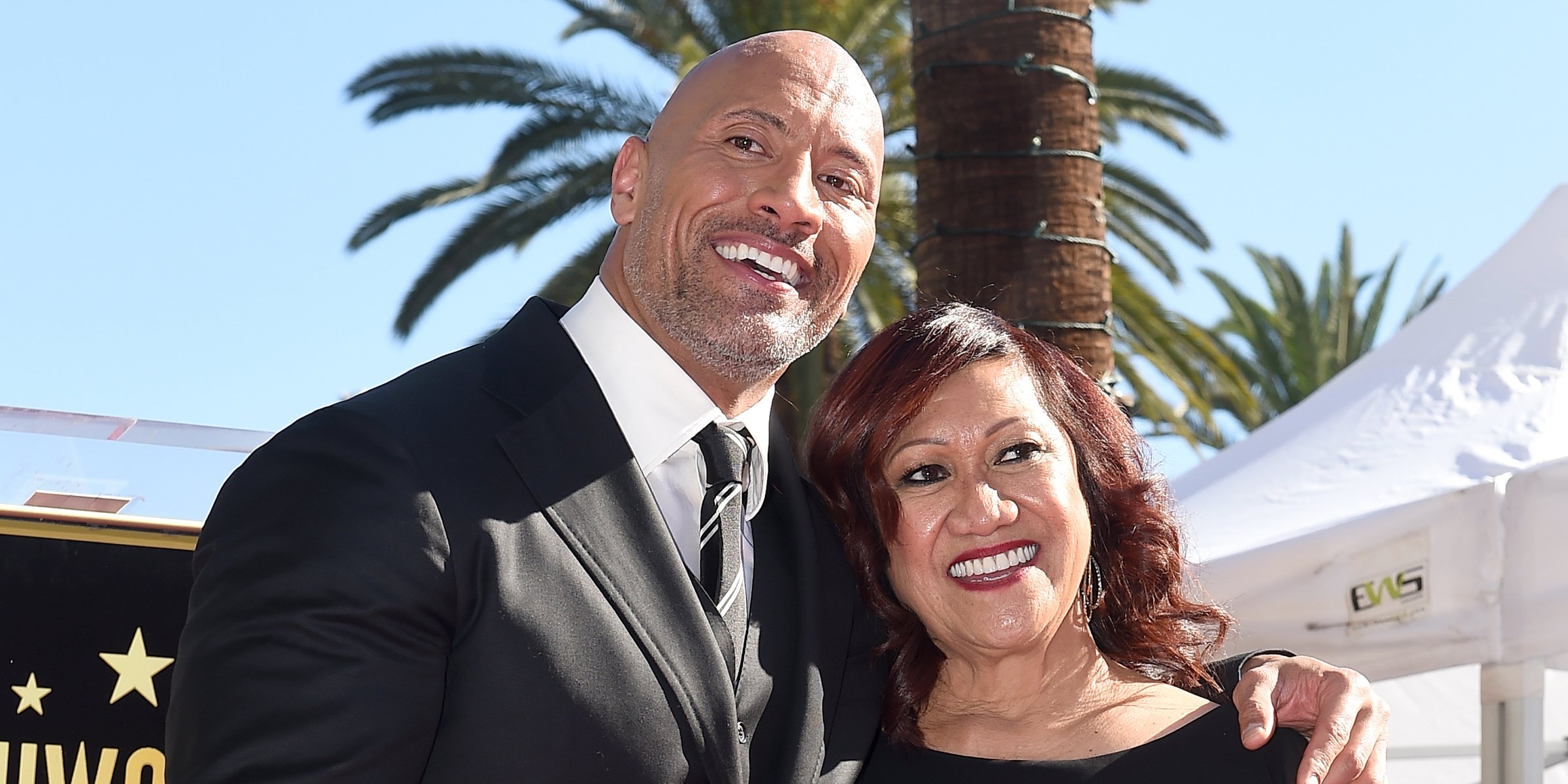 Dwayne Johnson and His Mom | Source: Getty images