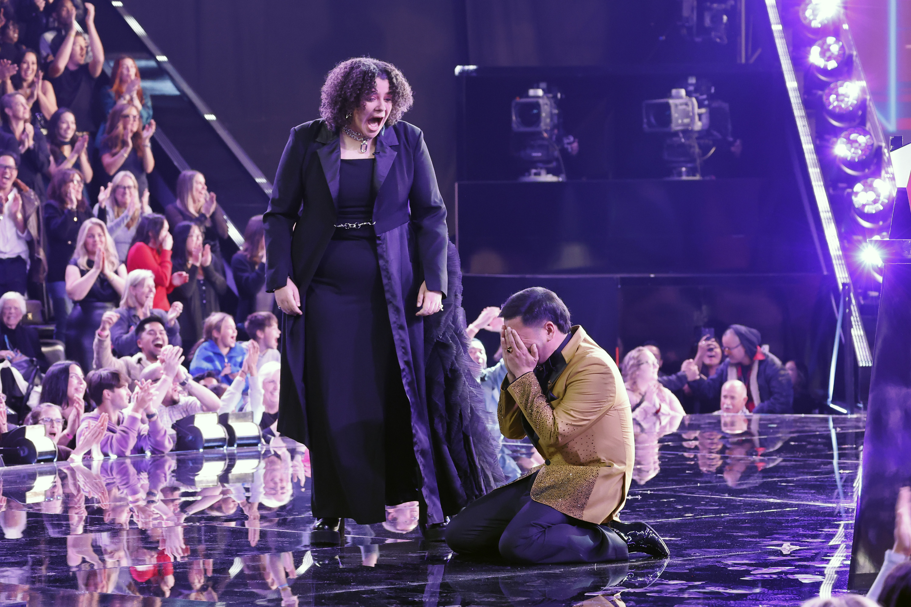 Shye and Sofronio Vasquez on "The Voice" Season 26 Finale | Source: Getty Images