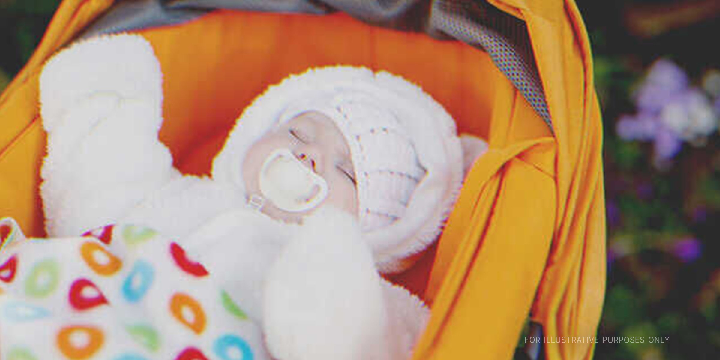 Baby fast asleep in a stroller | Source: Shutterstock