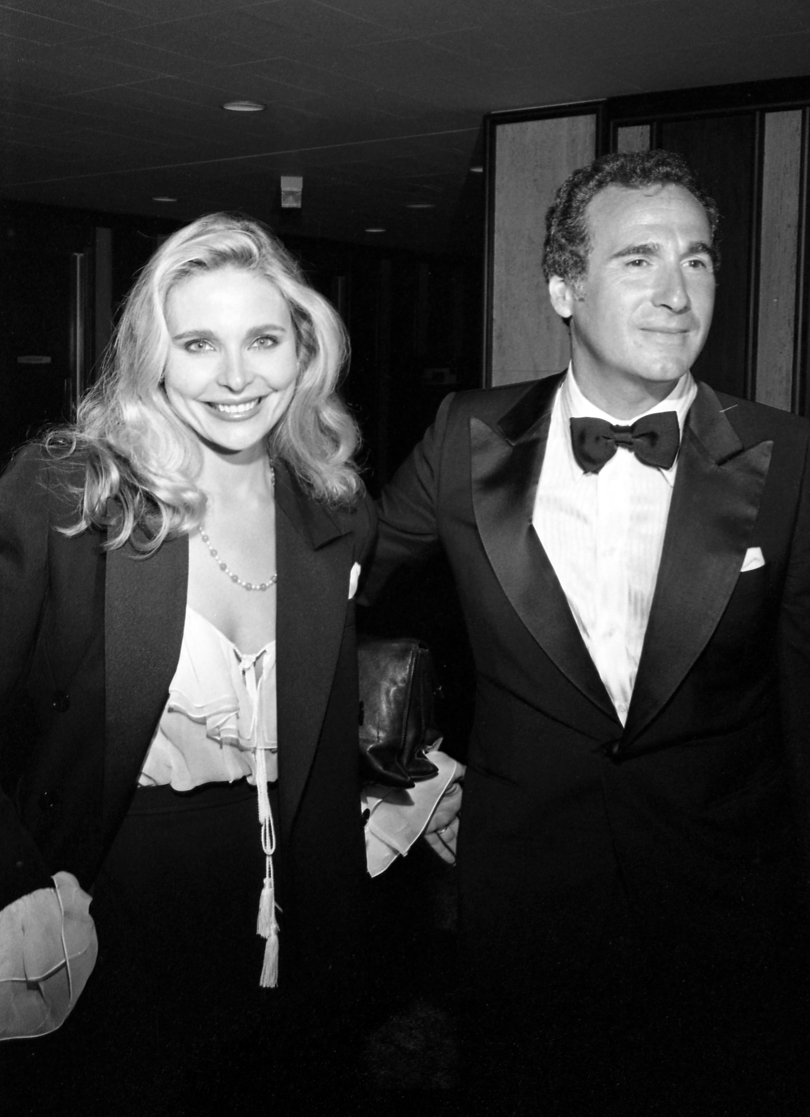 The "Three's Company" star and her husband, Joel Schur, at the 33rd Emmy Awards on September 13, 1981, in Pasadena, California. | Source: Getty Images