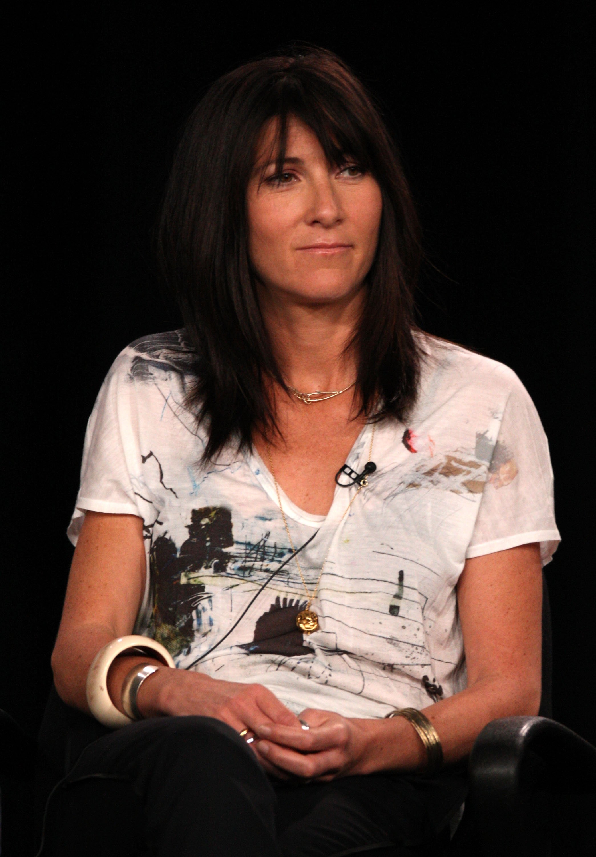 Eve Best speaks onstage at the Showtime 