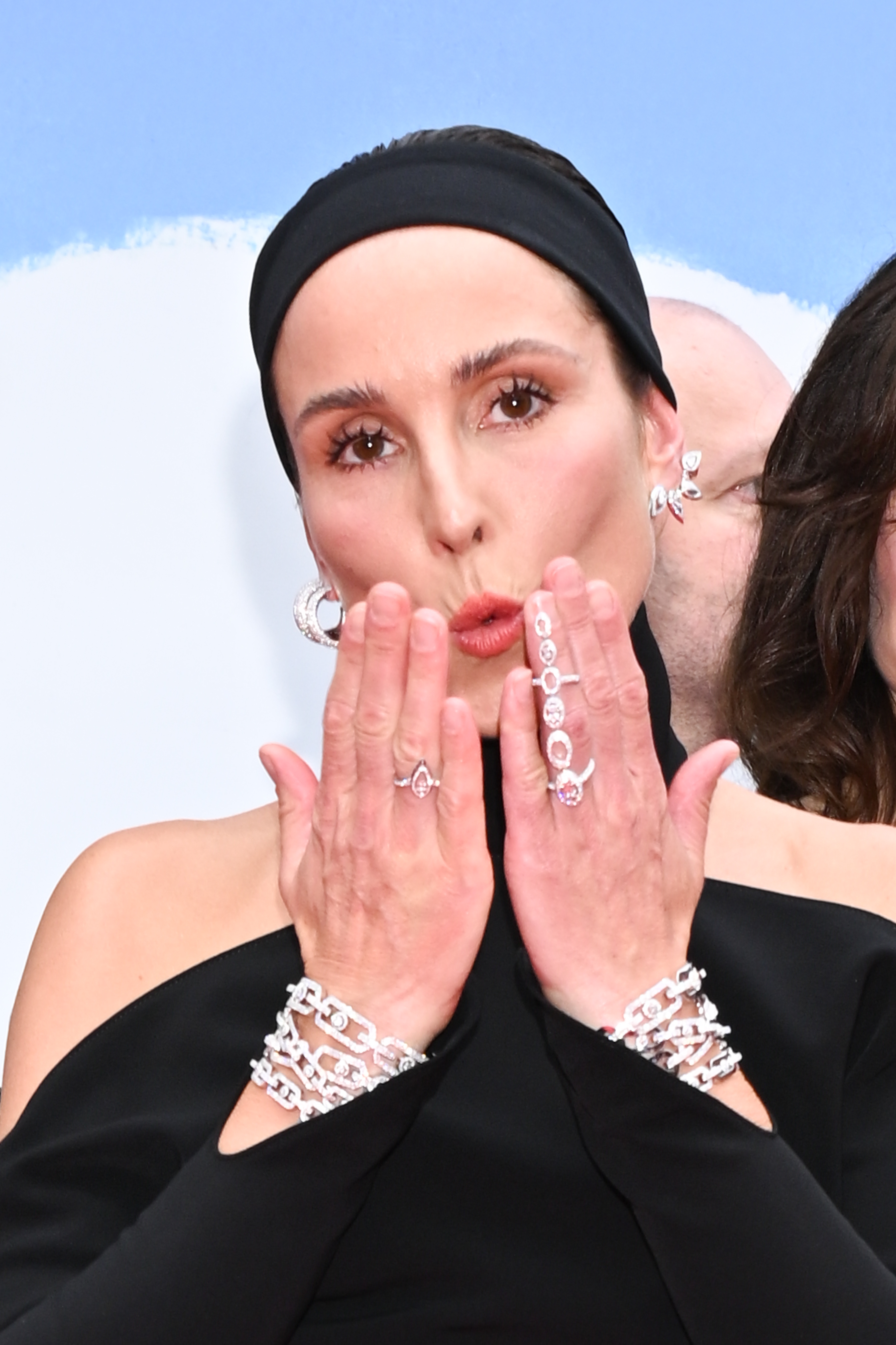 Noomi Rapace at the "Mother" red carpet during the 82nd Venice International Film Festival on August 27, 2025, in Italy. | Source: Getty Images