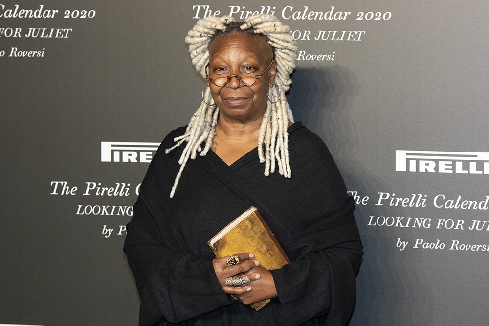 Whoopi Goldberg during the presentation of the Pirelli 2020 Calendar in Verona, Italy, in December 2019. I Image: Getty Images.