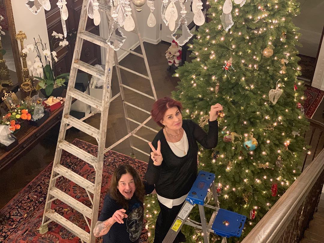 Ozzy and Sharon Osbourne from a post dated November 27, 2018. | Source: Instagram/sharonosbourne