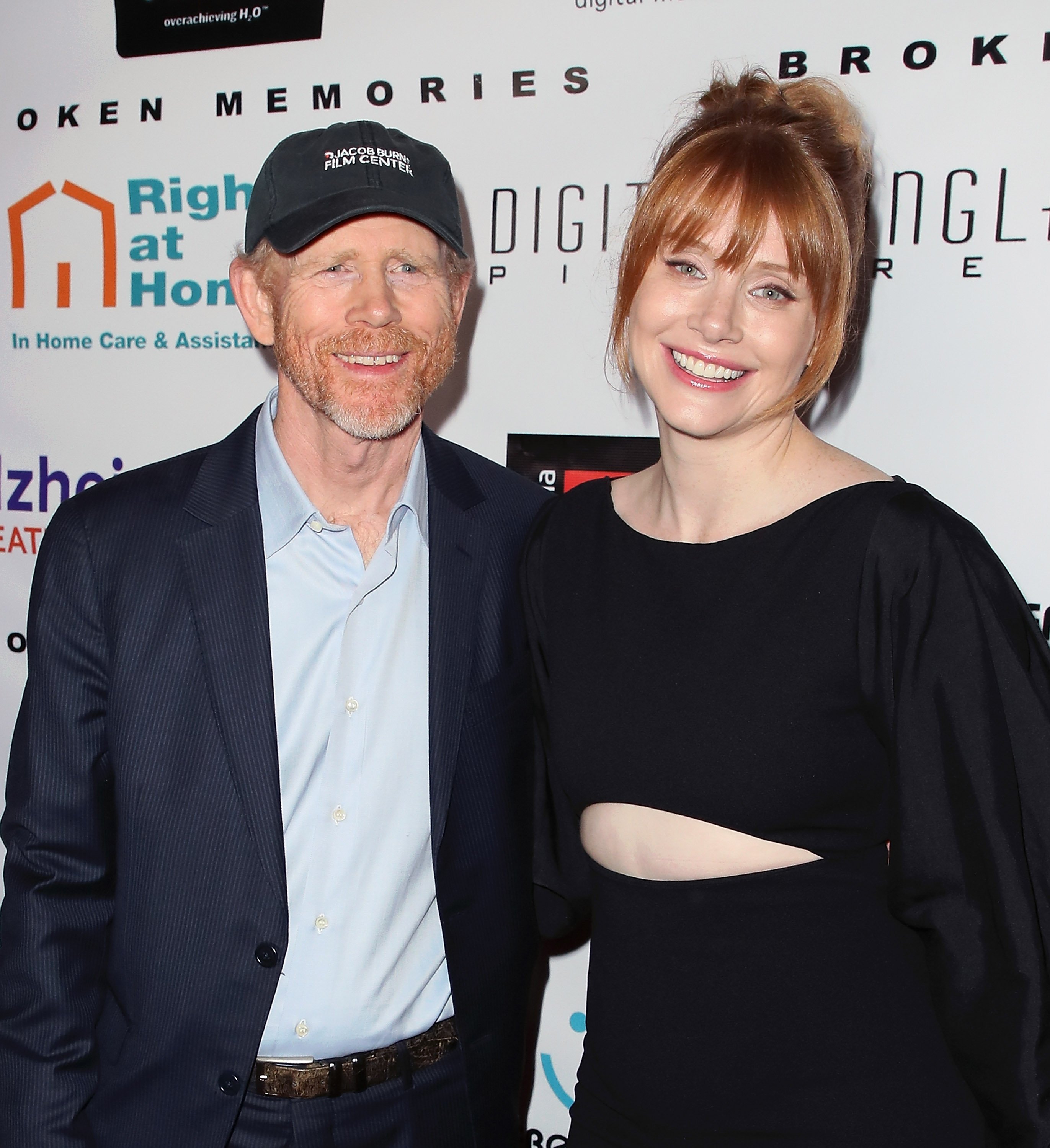 Ron Howard and his daughter, Bryce Dallas Howard pictured at a benefit screening of Digital Jungle Pictures' "Broken Memories," 2017, California. | Photo: Getty Images