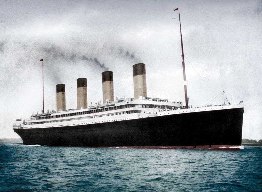 RMS "Olympic," White Star Line ocean liner, circa 1911-1912. | Source: Getty Images