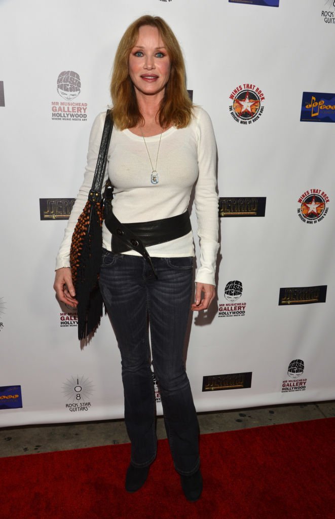 Tanya Roberts at "108 Rock Star Guitars" book release at Mr Musichead Gallery on October 17, 2013 | Photo: Getty Images