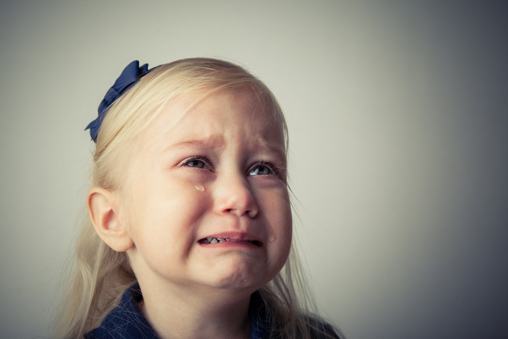 Niña llorando. | Foto: Shutterstock