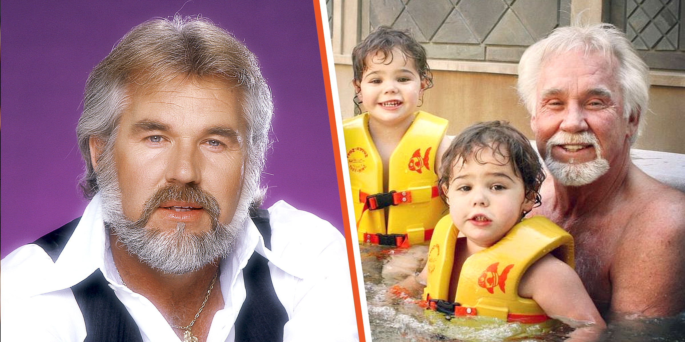 Kenny Rogers | Kenny Rogers and his youngest sons, Justin and Jordan | Source: Getty Images