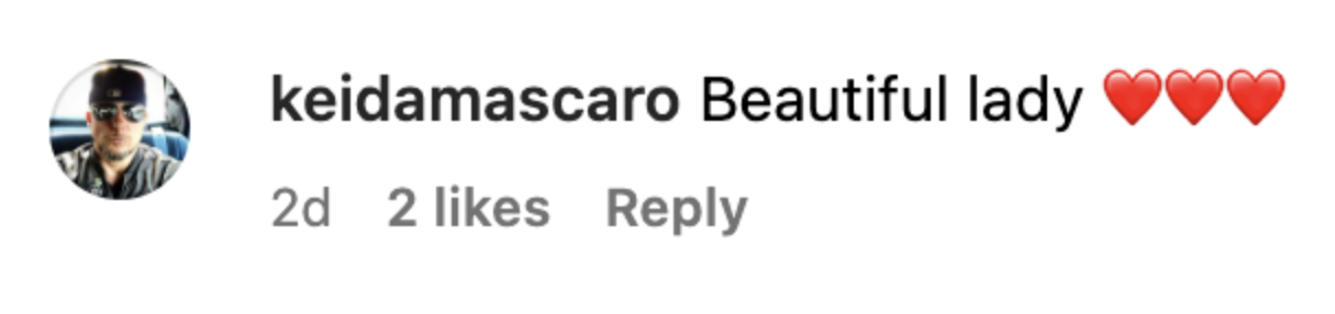 A comment left on an Instagram photo of Gena Rowlands in July 2023 | Source: instagram.com/paul_smenus