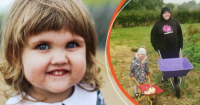 A picture of Clara Charlton in the field with her mom  | Photo:  facebook.com/eleanor.clayden 