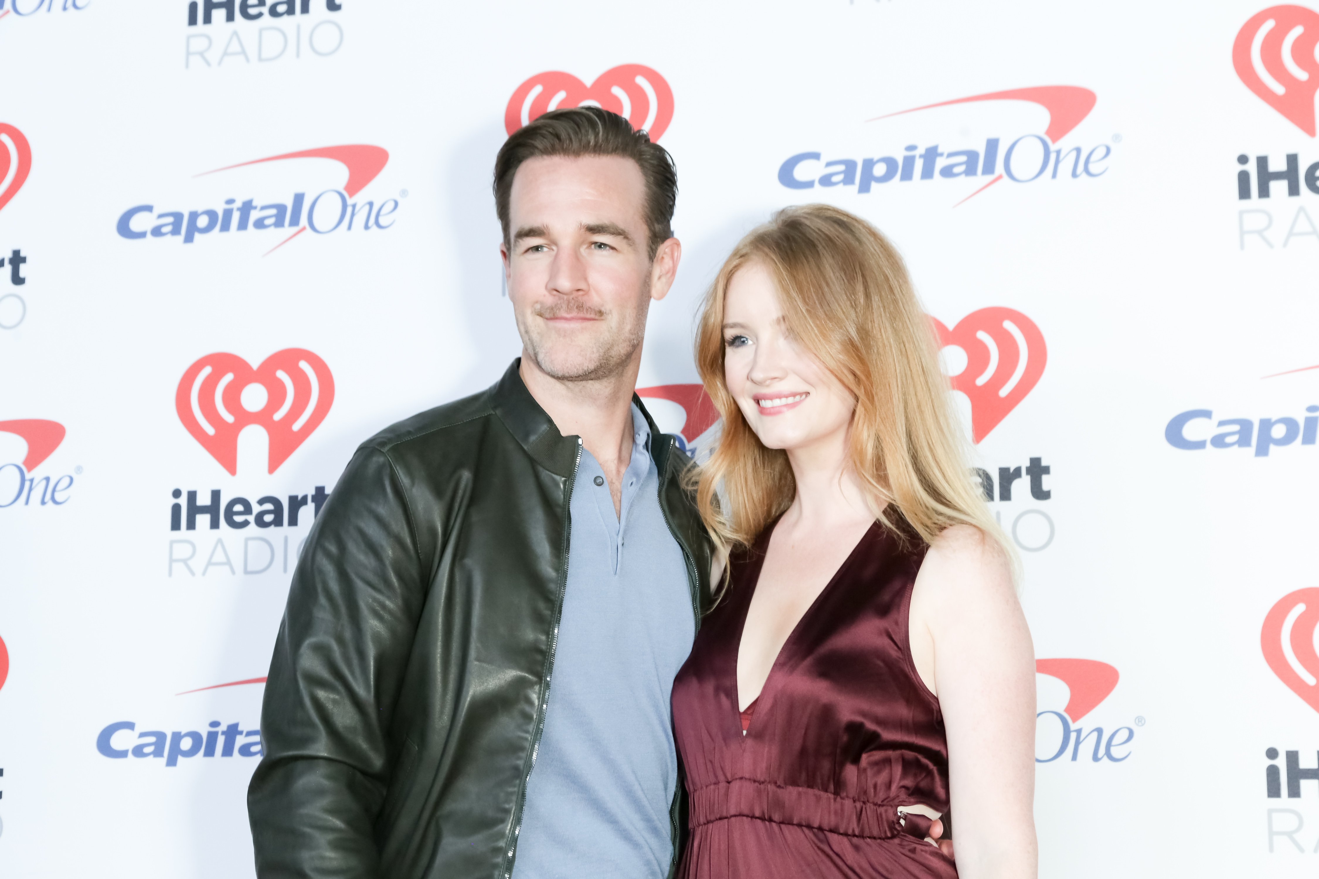 James Van Der Beek and wife Kimberly arrive at the 2017 iHeartRadio Music Festival in Las Vegas | Source: Getty Images
