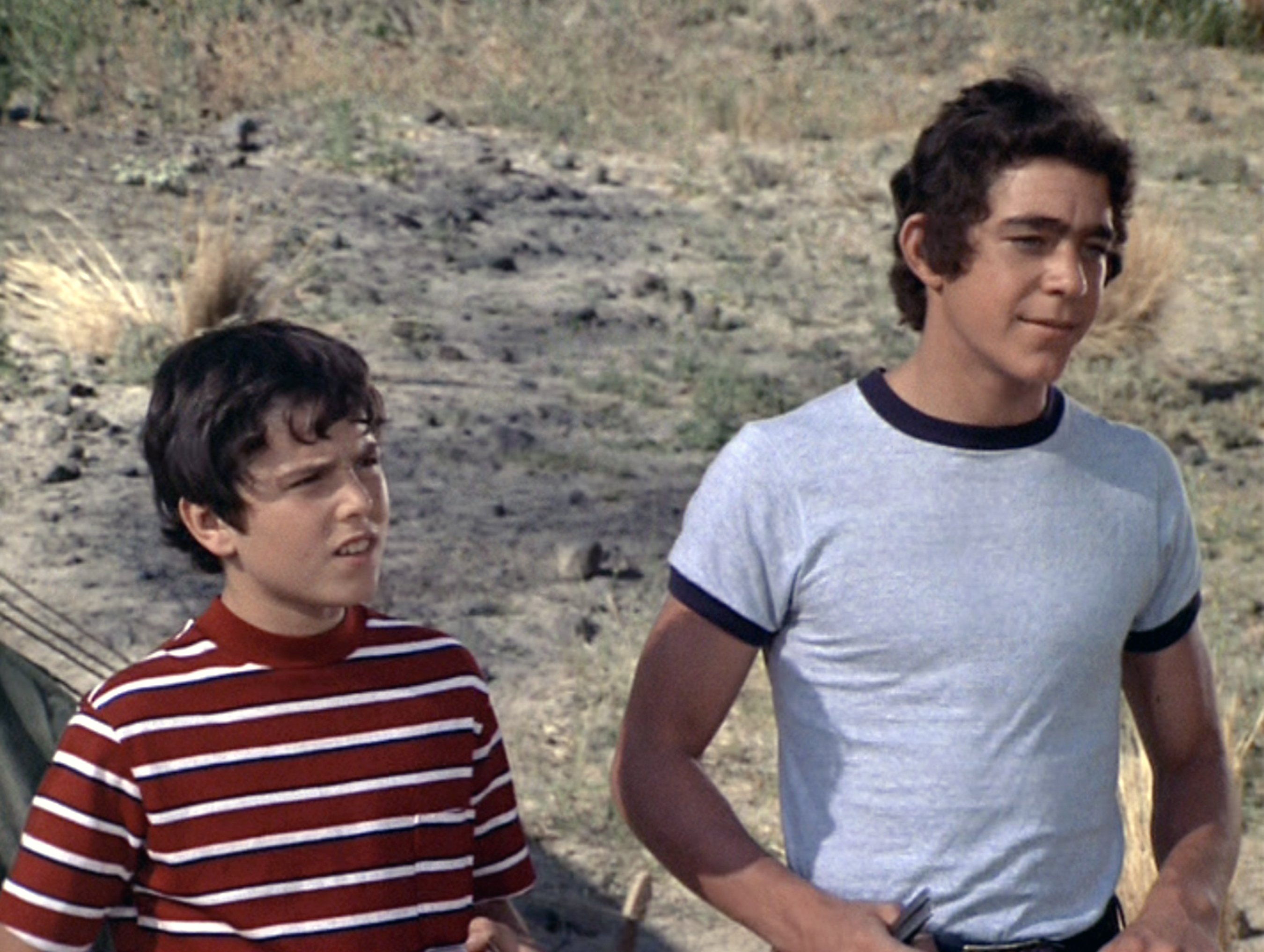 Christopher Knight and Barry Williams in "The Brady Bunch," September 24, 1971 | Source: Getty Images