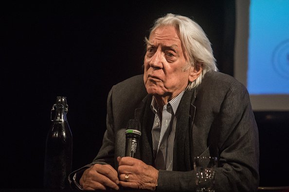 Masterclass de Donald Sutherland au Festival Lumière à Lyon, France, le 13 octobre 2019.|Photo : Getty Images