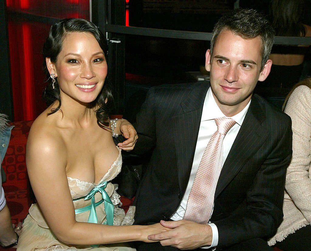 Actress Lucy Liu and Zach Helm attend the after-party for "Kill Bill Vol. 2" at The Ivar on April 8, 2004, in Los Angeles, California. | Source: Getty Images