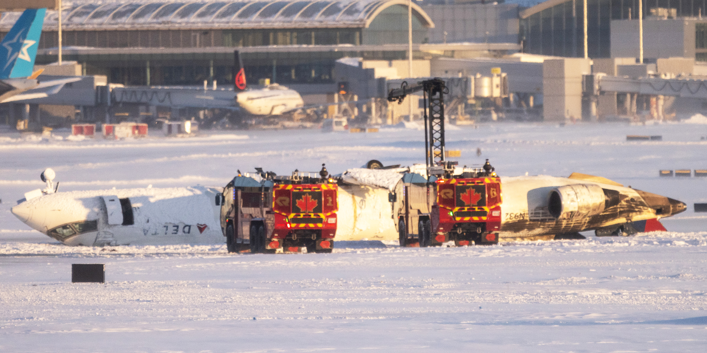 Delta Airlines plane crash | Source: Getty Images