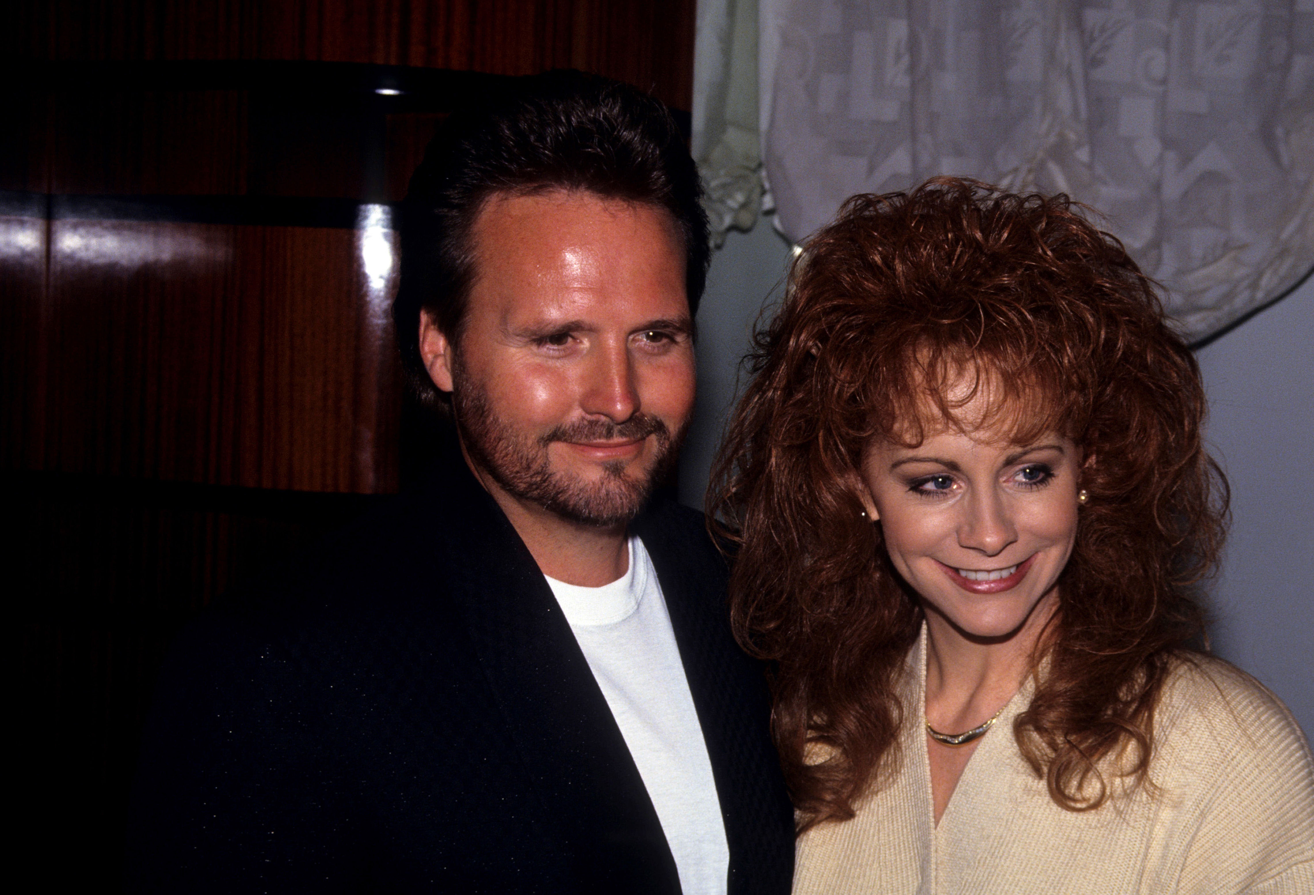 Reba McEntire and Narvel Blackstock at Rainbow Room on June 30, 1993, in New York | Source: Getty Images