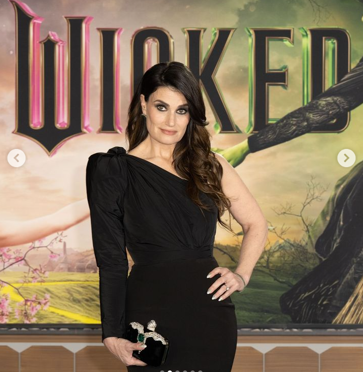 Idina Menzel attends the "Wicked" premiere, from a post dated November 11, 2024 | Source: Instagram/idinamenzel/