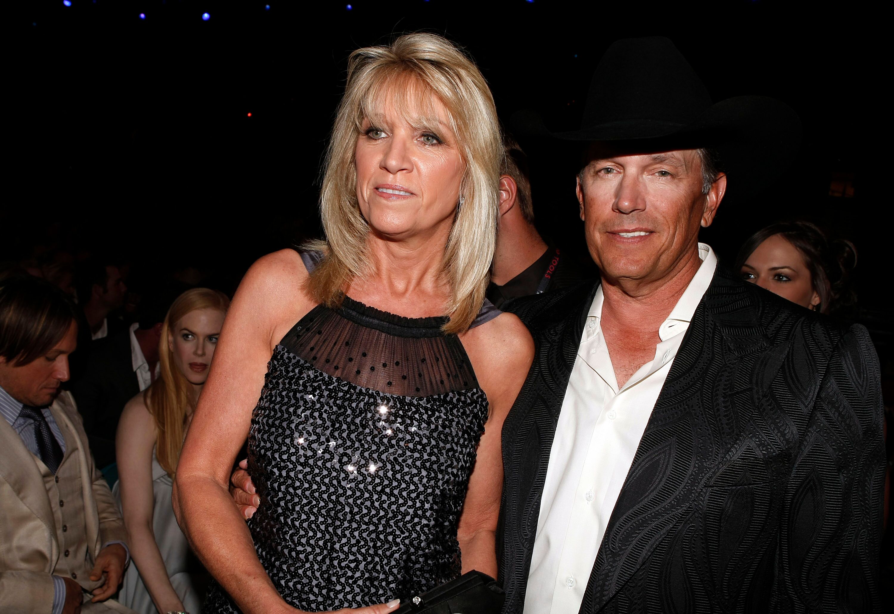 George Strait and Norma Strait attend the 43rd Academy of Country Music Awards. | Source: Getty Images