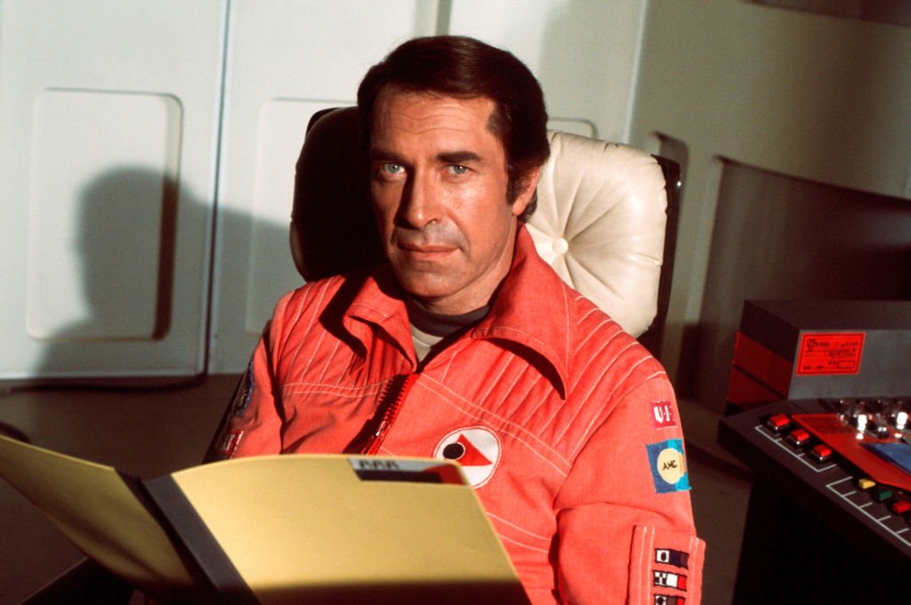 Actor Martin Landau in TV show 'Space:1999', Series 2, USA, 1977. | Photo: Getty Images