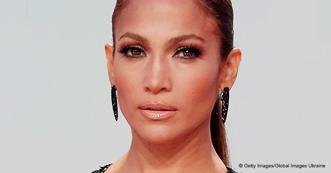 Jennifer Lopez shares provocative pic showing off underwear in see through top & black mini skirt