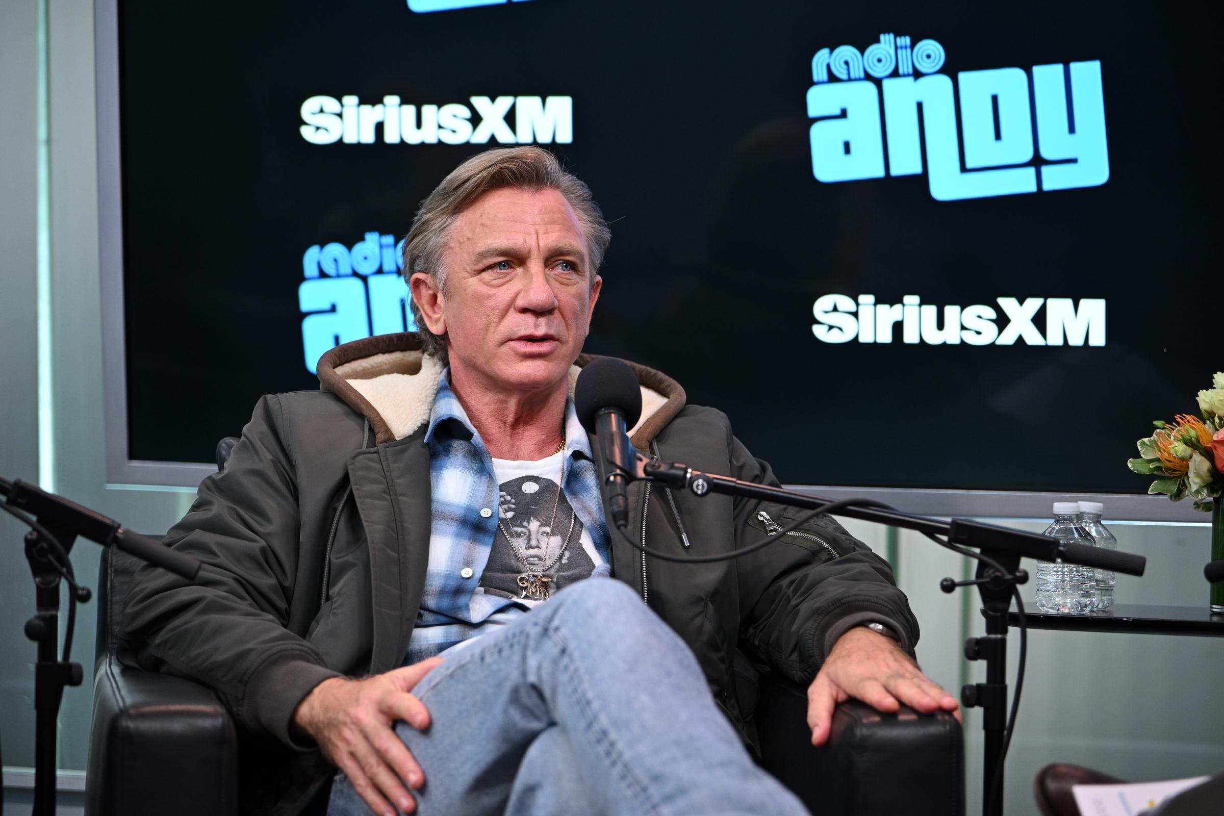 Daniel Craig appears on SiriusXM's "Andy Cohen Live" at SiriusXM Studios on November 3, 2025, in New York. | Source: Getty Images