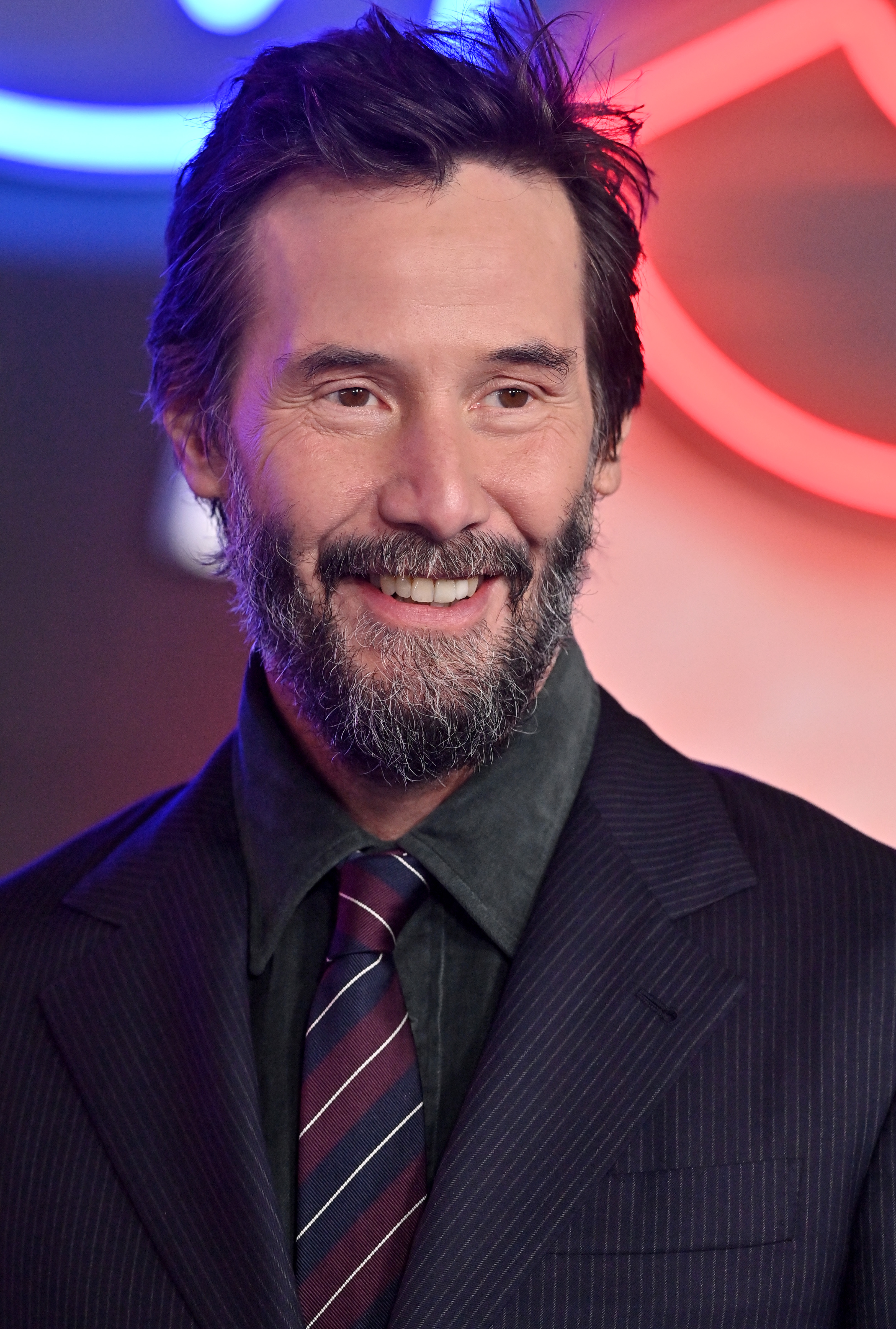 Keanu Reeves on December 16, 2024, in Hollywood, California | Source: Getty Images