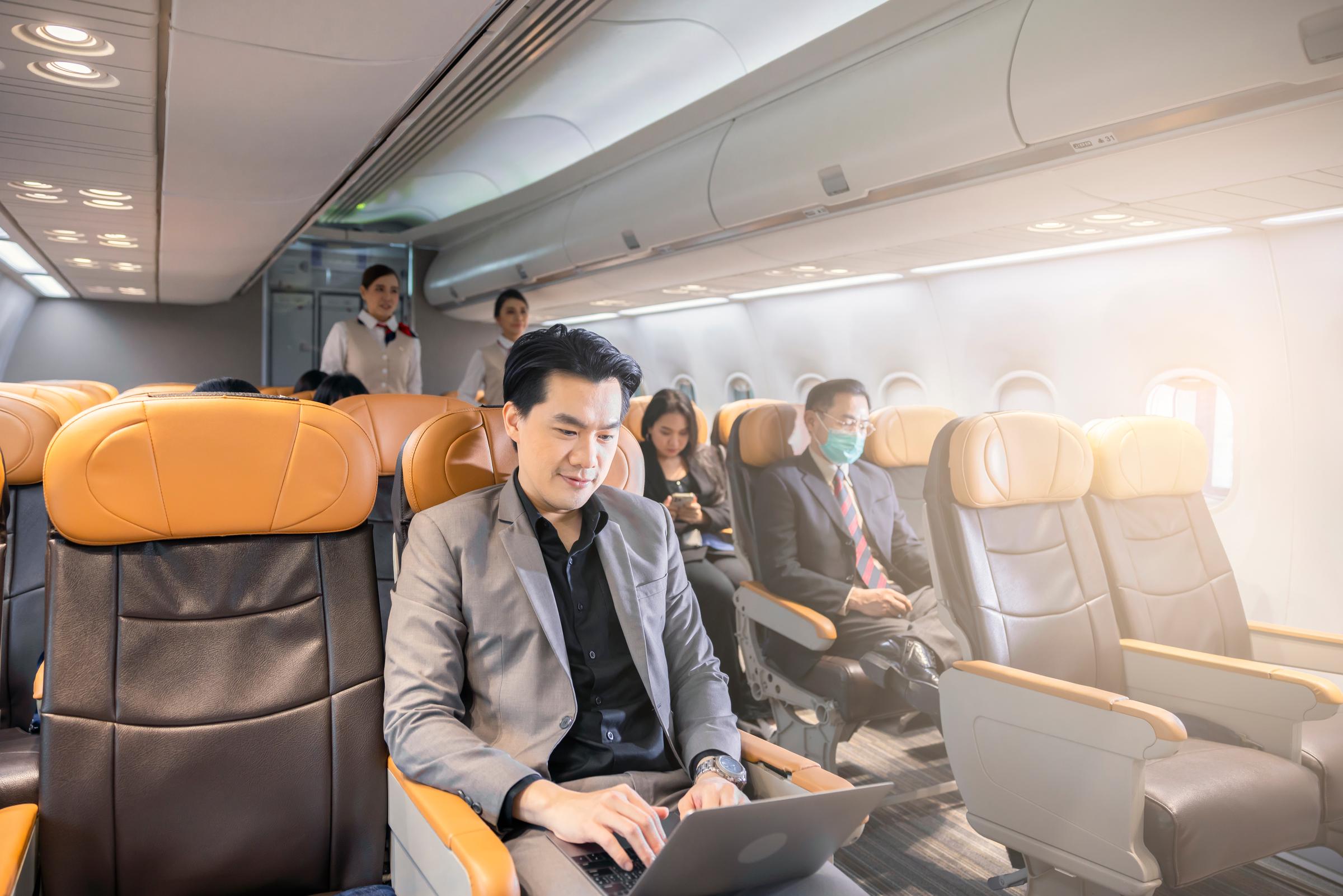 Passengers in first class | Source: Shutterstock