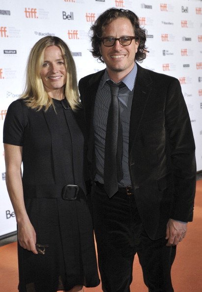 Actress Elisabeth Shue (L) and director Davis Guggenheim attend the Opening Night Party at Liberty Grand during the 2011 Toronto International Film Festival on September 8, 2011, in Toronto, Canada. | Source: Getty Images.