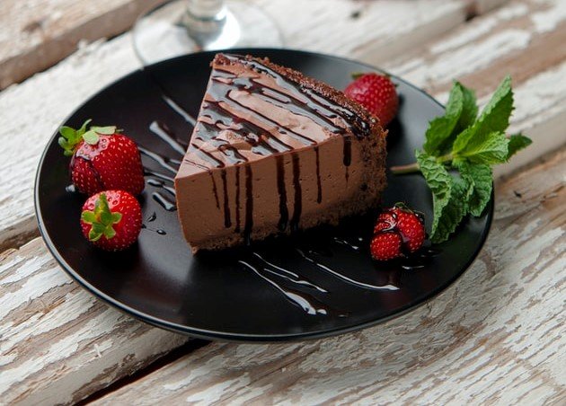 Chocolate cheesecake | Source: Unsplash