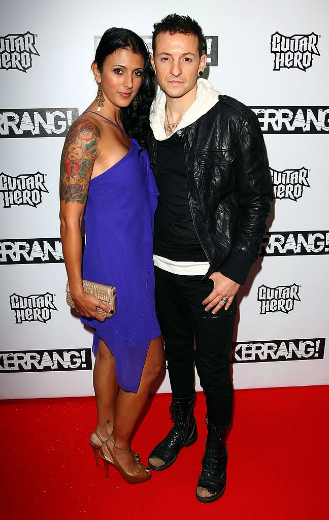 Chester Bennington and his wife Talinda Bennington attends The Kerrang Awards 2009 held at The Brewery on August 3, 2009 in London, England | Photo: Getty Images