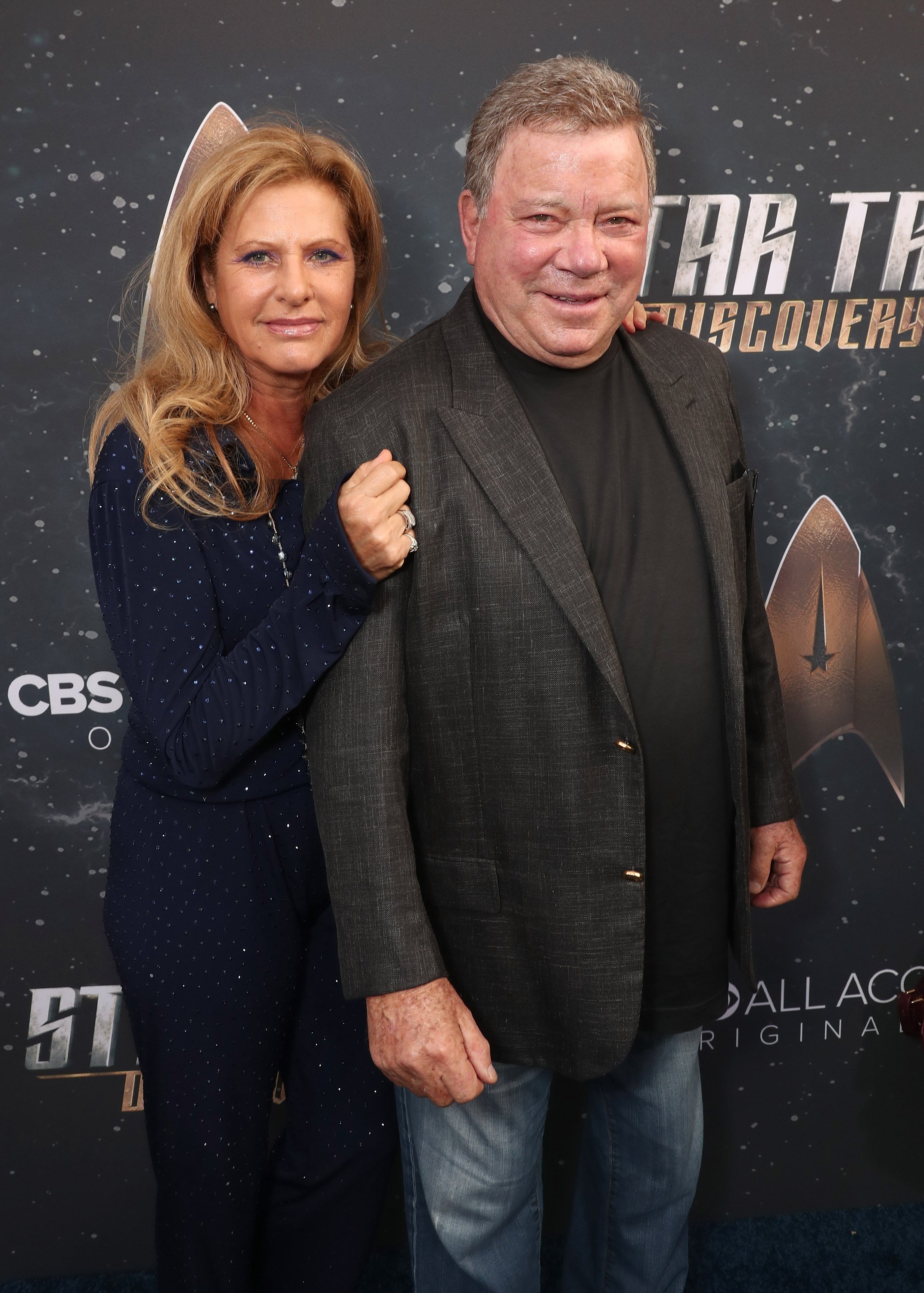 William Shatner and Elizabeth Anderson Martin at the premier of CBS’s “Star Trek: Discovery” in California on September 19, 2017 | Source: Getty Images