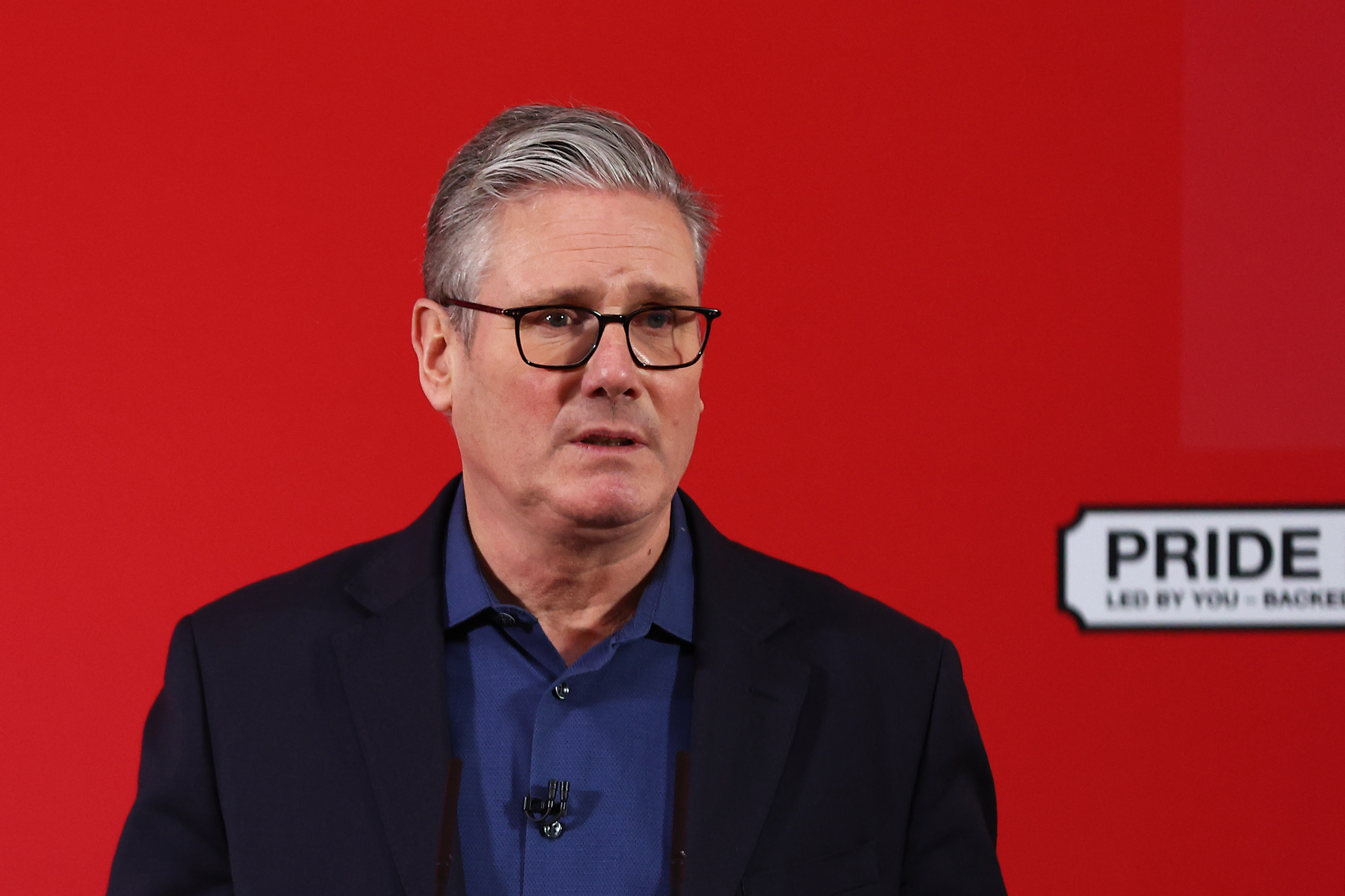 rime Minister Keir Starmer delivers a speech at Horntye Park Sports Complex on 5 February 2026 in St Leonards-on-Sea, United Kingdom. | Source: Getty Images