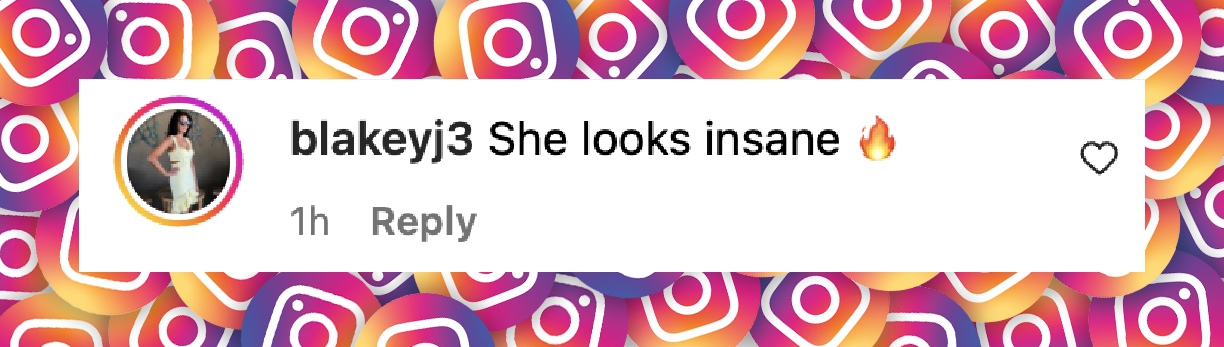 A netizen's reaction to Cher's outfit at the 2024 Victoria's Secret Fashion Show, posted on October 15, 2024 | Source: Instagram.com/enews