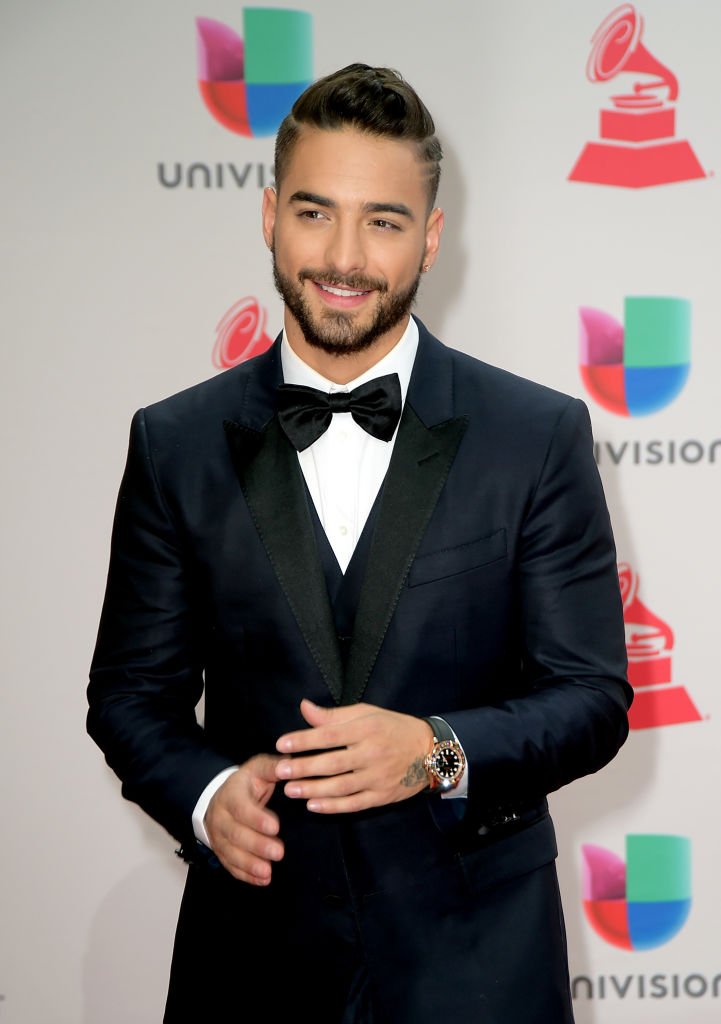 Maluma at the 18th Annual Latin Grammy Awards on November 16, 2017 in Las Vegas, Nevada. | Photo: Getty Images