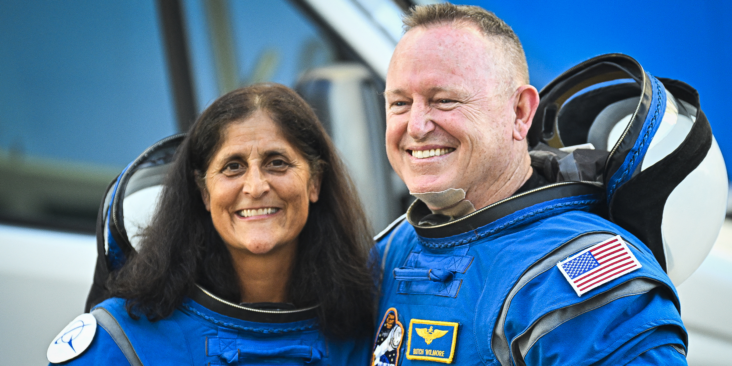 Suni Williams and Butch Wilmore, 2024 | Source: Getty Images